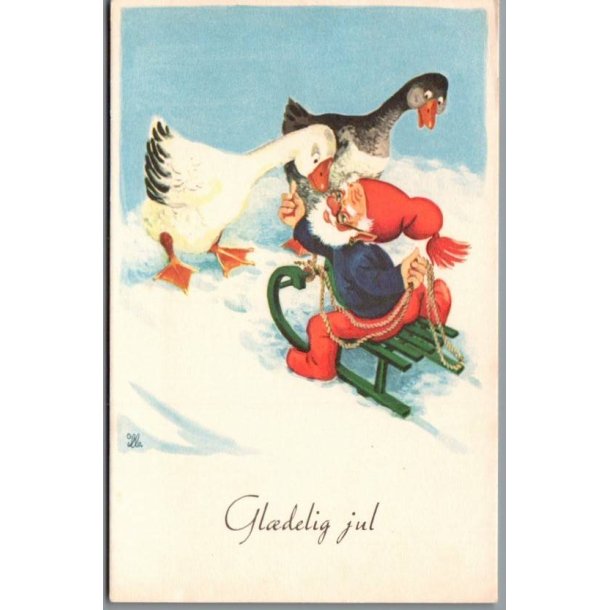 Illa - Gldelig Jul - Stender Eneret 5109/67 - Postkort - Ubrugt