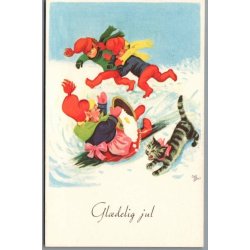 Illa - Gldelig Jul - Stender Eneret 5109/67 - Postkort - Brugt