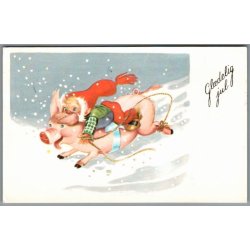 Illa - Gldelig Jul - 151 Doo 346 - Postkort - Brugt