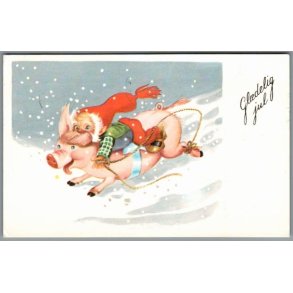 Illa - Gldelig Jul - 151 Doo 346 - Postkort - Brugt