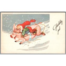 Illa - Gldelig Jul - 151 Doo 258 - Postkort - Brugt