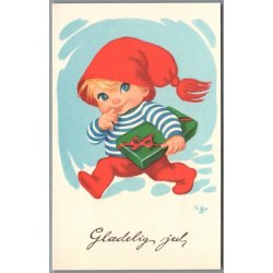 Illa - Gldelig Jul - Stender Eneret 5109/92 - Postkort - Ubrugt