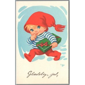 Illa - Gldelig Jul - Stender Eneret 5109/92 - Postkort - Ubrugt