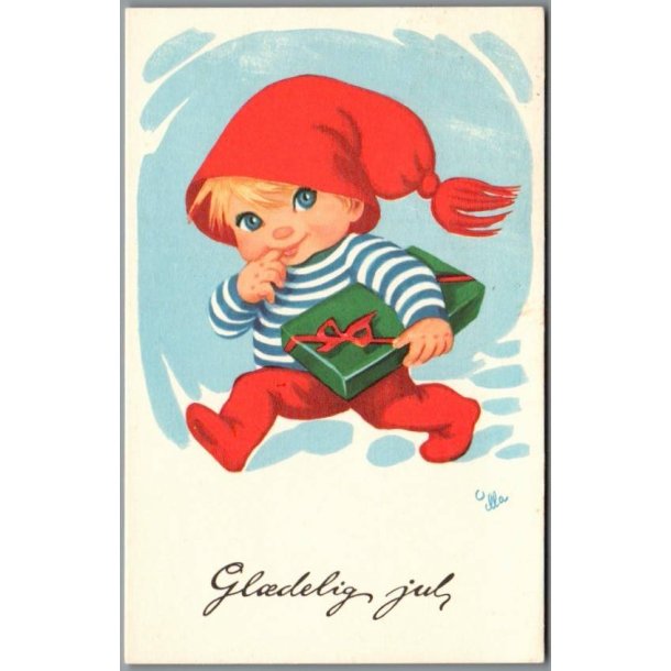 Illa - Gldelig Jul - Stender Eneret 5109/92 - Postkort - Brugt