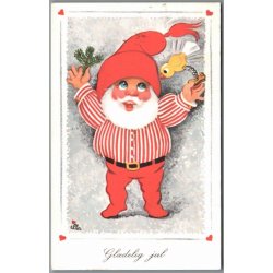 Illa - Gldelig Jul - Printed in Denmark 151 d00 326 - Postkort - Brugt