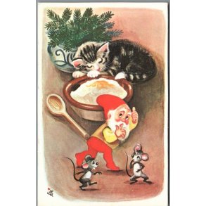 Illa - Stender - Printed in Denmark 5109/238 - Postkort - Brugt