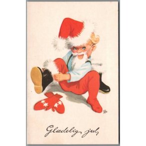 Illa - Gldelig Jul - 519/48 - Postkort - Brugt