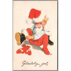 Illa - Gldelig Jul - 519/48 - Postkort - Brugt