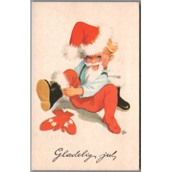 Illa - Gldelig Jul - 519/48 - Postkort - Brugt