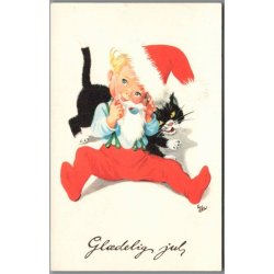 Illa - Gldelig Jul - 519/48 - Postkort - Ubrugt