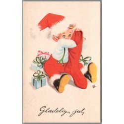 Illa - Gldelig Jul - 519/48 - Postkort - Brugt