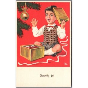 Illa - Gldelig Jul - Stender Eneret 5109/65 - Postkort - Ubrugt