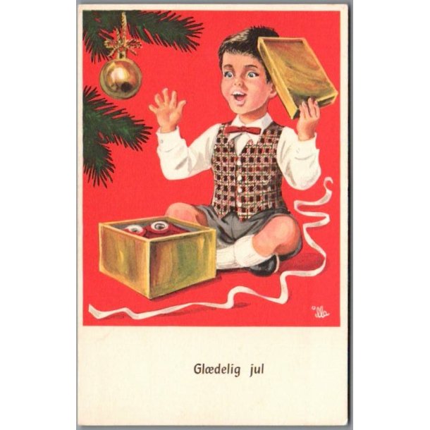 Illa - Gldelig Jul - Stender Eneret 5109/65 - Postkort - Ubrugt