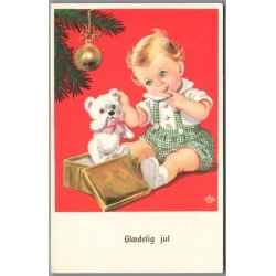 Illa - Gldelig Jul - Stender Eneret 5109/65 - Postkort - Brugt