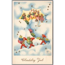 Illa - Gldelig Jul - Stender Eneret 851 - Postkort - Ubrugt