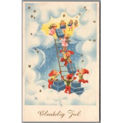 Illa - Gldelig Jul - Stender Eneret 851 - Postkort - Brugt