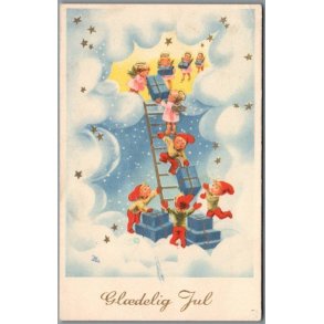 Illa - Gldelig Jul - Stender Eneret 851 - Postkort - Brugt
