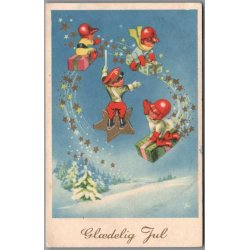 Illa - Gldelig Jul - Stender Eneret 850 - Postkort - Brugt