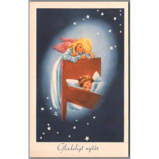 Illa - Gldeligt Nytr - Stender Eneret Serie 275 - Postkort - Brugt