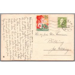 Illa - Gldelig Jul - Stender Eneret 742 - Postkort - Brugt