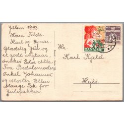 Illa - Gldelig Jul - Stender Eneret 742 - Postkort - Brugt