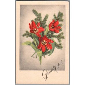 Illa - Gldelig Jul - Stender Eneret - Serie 264 - Postkort - Brugt 