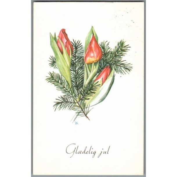 Illa - Gldelig Jul - Stender Eneret -  5109/229 - Postkort - Brugt