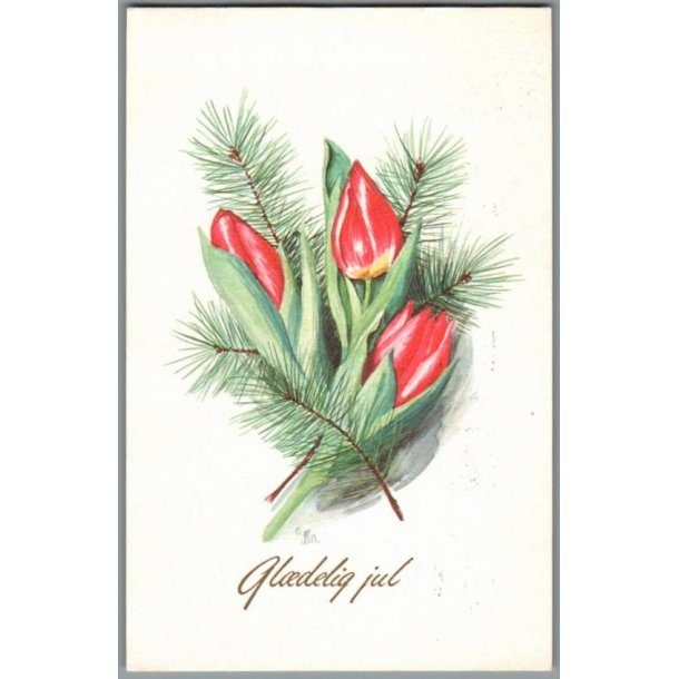 Illa - Gldelig Jul - Stender 151 D00 252 - Postkort - Brugt