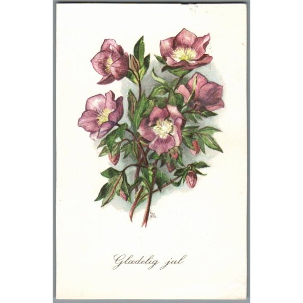 Illa - Gldelig Jul - Stender Eneret -  5109/230 - Postkort - Brugt