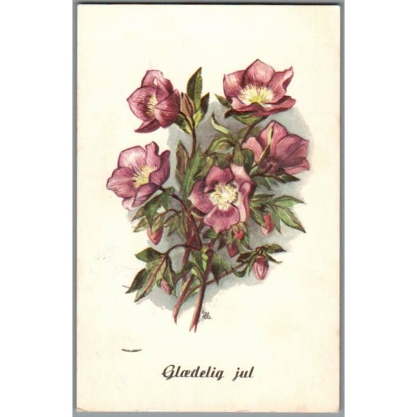 Illa - Gldelig Jul - 151 Doo 262 - Postkort - Brugt