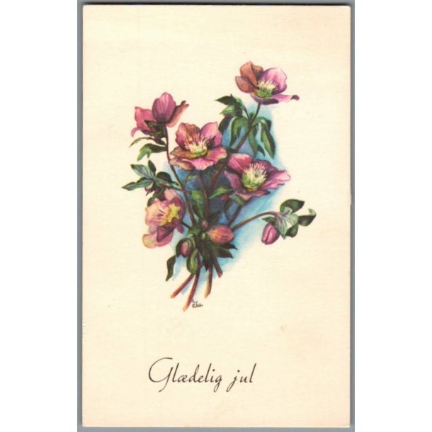 Illa - Gldelig Jul - Stender Eneret -  5109/102 - Postkort - Brugt