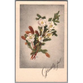 Illa - Gldelig Jul - Stender Eneret - Serie 264 - Postkort - Brugt 