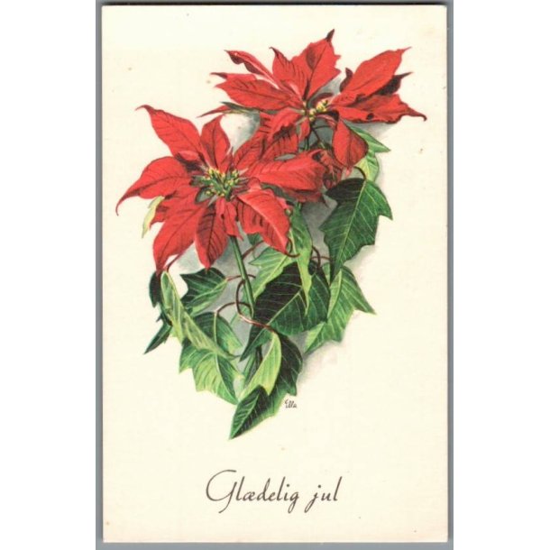 Illa - Gldelig Jul - Stender Eneret -  5109/133 - Postkort - Brugt