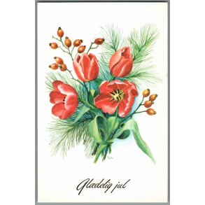 Illa - Gldelig Jul - 151 Doo 261 - Postkort - Brugt