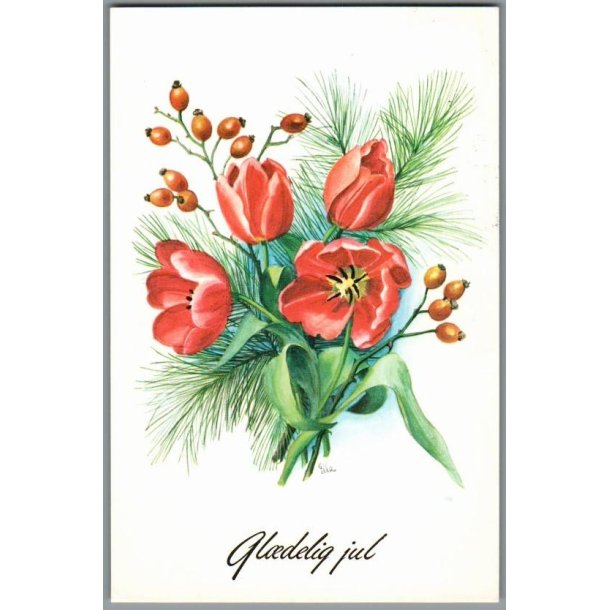 Illa - Gldelig Jul - 151 Doo 261 - Postkort - Brugt