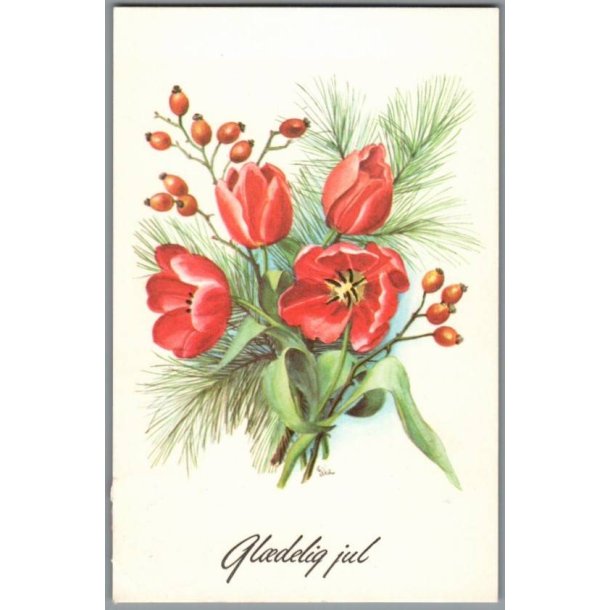 Illa - Gldelig Jul - 151 Doo 261 - Postkort - Brugt