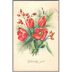 Illa - Gldelig Jul - Stender Eneret -  5109/35 - Postkort - Brugt