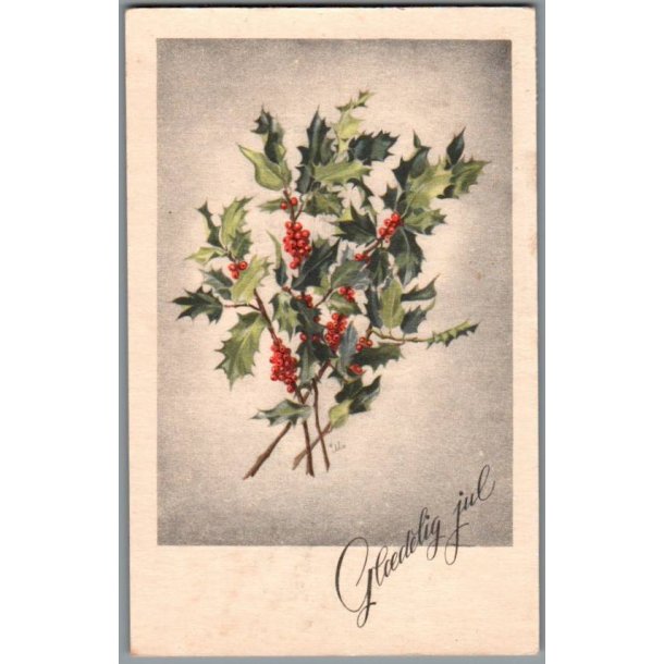 Illa - Gldelig Jul - Stender Eneret - Serie 264 - Postkort - Brugt 