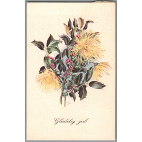 Illa - Gldelig Jul - Stender Eneret -  5109/35 - Postkort - Brugt