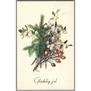 Illa - Gldelig Jul - Stender Eneret - Serie 5109/103 - Postkort - Brugt