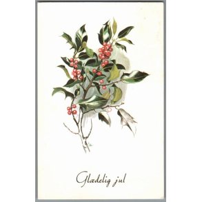 Illa - Gldelig Jul - Stender Eneret - Serie 5109/144 - Postkort - Brugt