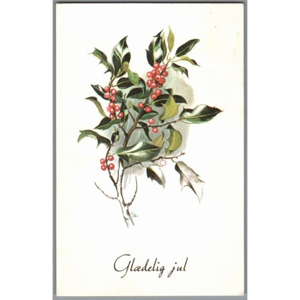 Illa - Gldelig Jul - Stender Eneret - Serie 5109/144 - Postkort - Brugt