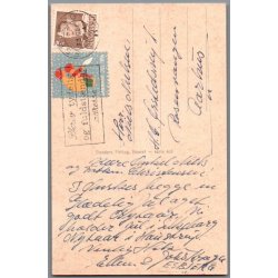 Illa - Gldelig Jul - Stender Eneret - Serie 463 - Postkort - Brugt - Blank forside !