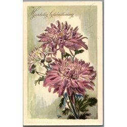 illa - Hjertelig Lyknskning - Stender Serie 5001 - Brugt - Blank forside !