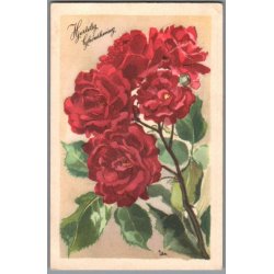 Illa - Hjertelig Lyknskning - Stender Serie 1400 - Brugt