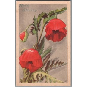 Illa - Hjertelig Lyknskning - Stender Serie 1400 - Brugt