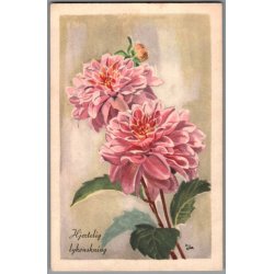 Illa - Hjertelig Lyknskning - Stender Serie 1500 - Ubrugt