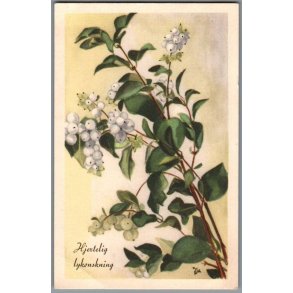 Illa - Hjertelig Lyknskning - Stender Serie 1500 - Brugt