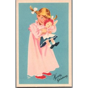 Illa - Hjertelig Lyknskning - Stender Serie 5043 - Ubrugt