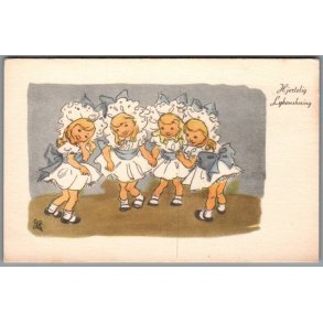 Illa - Hjertelig Lyknskning - Stender Serie 5031 - Ubrugt